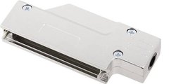 Obudowa złącza D-SUB encitech DCMR37-FK-K 6560-0501-04, metal, 90 °, 1 szt.