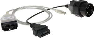 Interfejs OBD II Adapter Universe  7390 Pasuje do (Marka samochodu): BMW