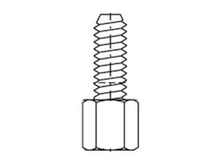 Molex 1727040093  Trzpień śrubowy  1 zest.