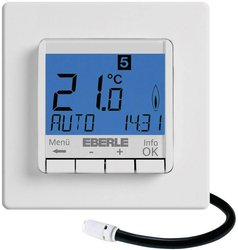 Termostat pokojowy Eberle FIT-3F 527 8123 55 100, Zakres regulacji temperatury: 10 do 40 °C