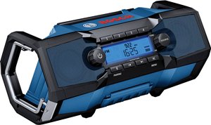 Radio na budowę Bosch Professional GPB 18V-2 C UKW ochrona przeciwbryzgowa