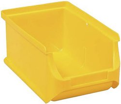 Skrzynka magazynowa Allit  456206  (S x W x G) 100 x 75 x 160 mm żółty 1 szt.