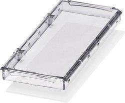 Pokrywa do obudowy DIN poliwęglan Phoenix Contact BC 107,6 DKL S TRANS 2896131 Pokrywa (D x S x W) 45 x 107.6 x 8 mm przezroczysty 1 szt.