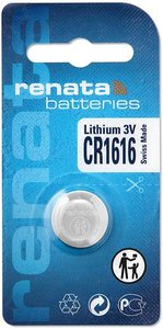 Bateria guzikowa, litowa Renata CR 1616, 3V, 50 mAh
