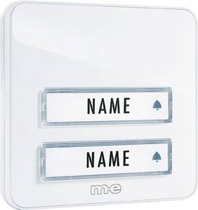 Płytka do dzwonka m-e modern-electronics KTA-2 W, 12 V/1 A, biały