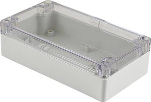 Obudowa uniwersalna Hammond Electronics 1554JL2GYCL, (D x S x W) 160 x 90 x 45 mm, poliwęglan, 1 szt.