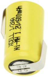 Akumulator 1/2 AA XCell 135386, 1.2 V, 600 mAh, Technologia akumulatora: NiMH