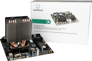 Renkforce Zestaw modernizacyjny AMD Ryzen 5 5600X 4.6 GHz 8 GB DDR4-RAM 240 GB M.2 SATA Micro-ATX