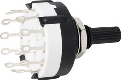 Przełącznik obrotowy TRU COMPONENTS TC-9415592, 250 V, 150 mA, 12 x 30 °, 1 szt.