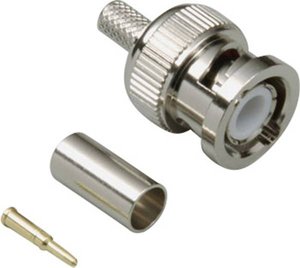 Złącze BNC TRU COMPONENTS  1579461 złącze męskie proste 50 Ω 1 szt.
