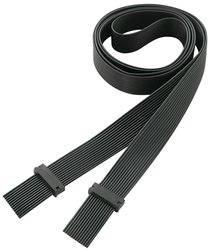 Kabel płaski   czarny 1 szt.