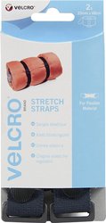 Taśma rzepowa z paskiem element z pętelkami i haczykami (D x S) 680 mm x 25 mm czarny VELCRO® VEL-EC60324 2 szt.