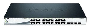 D-Link DGS-1210-28P/E Switch sieciowy RJ45/SFP  24+4 Porty 56 GBit/s funkcja PoE