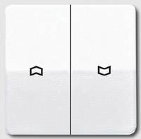 Przełącznik do żaluzji, Przełącznik/przycisk do żaluzji Jung CD595PWW śnieżnobiały