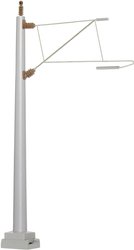 Maszt Viessmann, betonowy, w skali H0