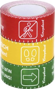 Taśma do znakowania podłogi Coroplast  217519 1466 SDR (D x S) 10 m x 60 mm 10 m 1 szt.