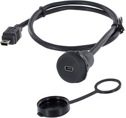 Złącze męskie USB encitech 1310-1021-01, 0.50 m, 1 szt.