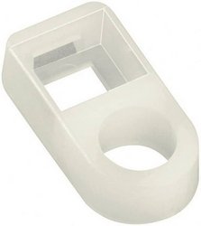 Gniazdo montażowe do opasek kablowych HellermannTyton FH30-N66-NA-D1 151-61319 1 szt.