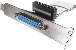 Kabel równoległy Digitus AK-580300-003-E, [1x złącze żeńskie D-SUB 25-pin - 1x listwa żeńska 26 pin], 0.25 m