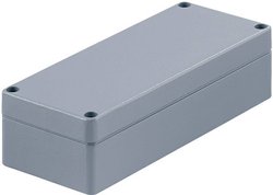Obudowa uniwersalna Weidmüller KLIPPON K3 RAL7001, Wymiary: (S x W x G) 165 x 70 x 45 mm, aluminium, malowany proszkowo, 1 szt.