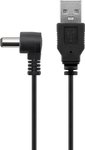 Goobay Wentylator stołowy USB 2.5 W (ØxW) 130 mm x 160 mm mosiądz