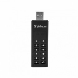 Pamięć USB Verbatim Keypad Secure 32GB USB 3.0 Pendrive USB Verbatim 49427, 1 szt.
