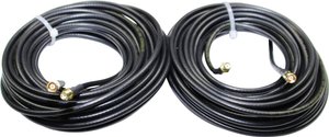 Antena Wittenberg Antennen 2 x kabel LTE/GSM/UMTS ze złączem męskim SMA na złącze żeńskie SMA 5 m Wittenberg Antennen 5 m Kabel antenowy Złącze SMA, Gniazdo SMA K-103263