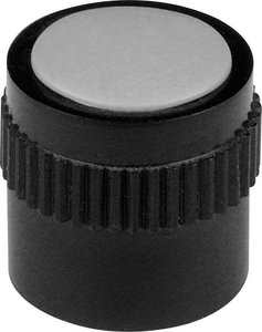 Pokrętło Mentor 4134.603 4134.603, z nakładką ze znacznikiem, (Ø x W) 35.7 mm x 18 mm, 1 szt.