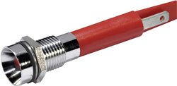 Lampka sygnalizacyjna LED CML 19500430 19500430, 22 mcd, 230 V/AC, 8 mm