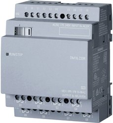 Siemens LOGO! DM16 230R 0BA2 Moduł rozszerzeń PLC 115 V/AC, 115 V/DC, 230 V/AC, 230 V/DC