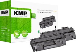 Toner KMP Kombipack H-T235D, czarny / czarny KMP 1217,8021 Toner 1 szt.