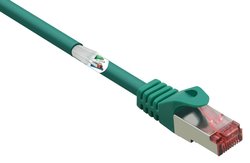 Kabel LAN Renkforce RF-5372558, 1 szt., RJ45, CAT 6, S/FTP, 3.00 m, zielony