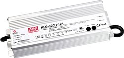 Mean Well HLG-320H-24A Sterownik LED, Transformator LED  Stałonapięciowy, Stałonaprądowy 320 W 13.3 A 24 V/DC Układ PFC, Zabezpieczenie przed przeciążeniem, Regulowany 1 szt.