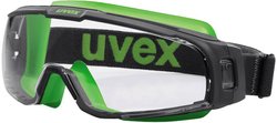 uvex u-sonic 9308245 Okulary ochronne  czarny, zielony