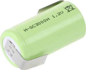 Akumulator specjalny Mexcel NS3000SCHT-LFZ, NiMH, 3000 mAh, 1.2 V, 1 szt.