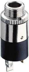 Złącze Jack żeńskie 2,5 mm, stereo Hicon HI-J25SEF