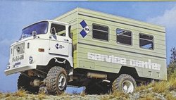 Model pojazdu rolniczego Schuco 450786100 Spur 1 IFA Serwis samochodów dostawczych W50