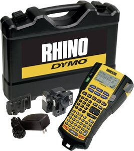 Drukarka etykiet Dymo RHINO 5200, 6 mm - 19 mm, walizka + taśmy + akumulator