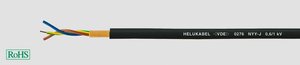 Kabel podziemny Helukabel 32106, 2 x 4 mm², 100 m, czarny