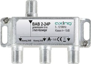 Zwrotnica sygnału telewizji kablowej Axing BAB 2-24P BAB 2-24P, 1 szt.