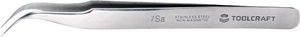 Pęseta precyzyjna 7a SA w kształcie sierpa, wygięta 55°, okrągła, FEIN 120 mm Pęseta precyzyjna TOOLCRAFT  TO-5861037 120 mm