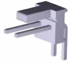 Listwa kołkowa, męska, standardowa TE Connectivity MTA-100 640455-2, wire-to-wire, piny: 2, 5 A, 1 szt.