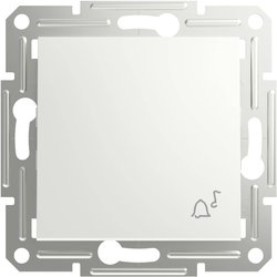 Schneider Electric Przycisk z symbolem dzwonka Asfora biały (RAL 9003) EPH0870121D