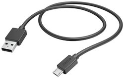 Kabel do ładowania USB Hama, USB 2.0, Złącze męskie USB-A, Złącze męskie USB Micro-B, 1.00 m