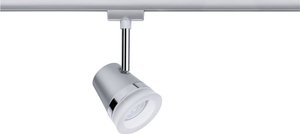 Lampa do systemu szynowego, wysokonapięciowego Paulmann Cone 97613 GU10 10 W LED  chrom, chrom (matowy)
