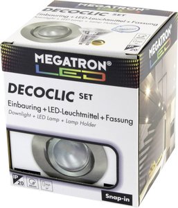Lampa do zabudowy Megatron  MT75404  6 W 400 lm