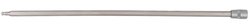 Nasadka bitowa 1/4", do sześciokąta wewnętrznego do VAG, extra długa, 4mm Gniazdo wtykowe KS Tools 911.1598 1 szt.