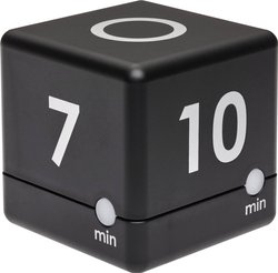 Timer TFA Dostmann Timer Cube cyfrowy czarny