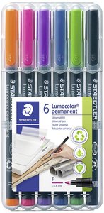 Marker do folii Staedtler  318 WP6-1