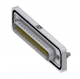 Złącze męskie D-Sub Deltron Connectors HD-DWM62PY/2M86UN, rzędy: 3, styki: 62, 180 °, 1 szt.